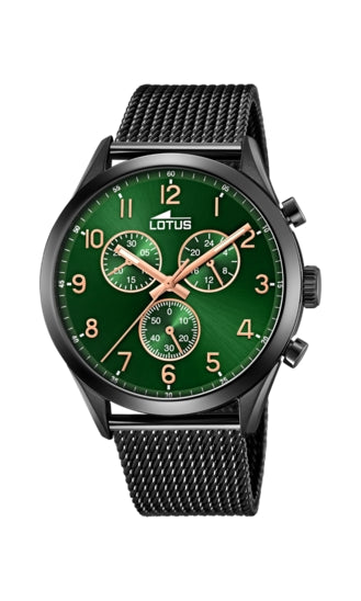 LOTUS black/green
