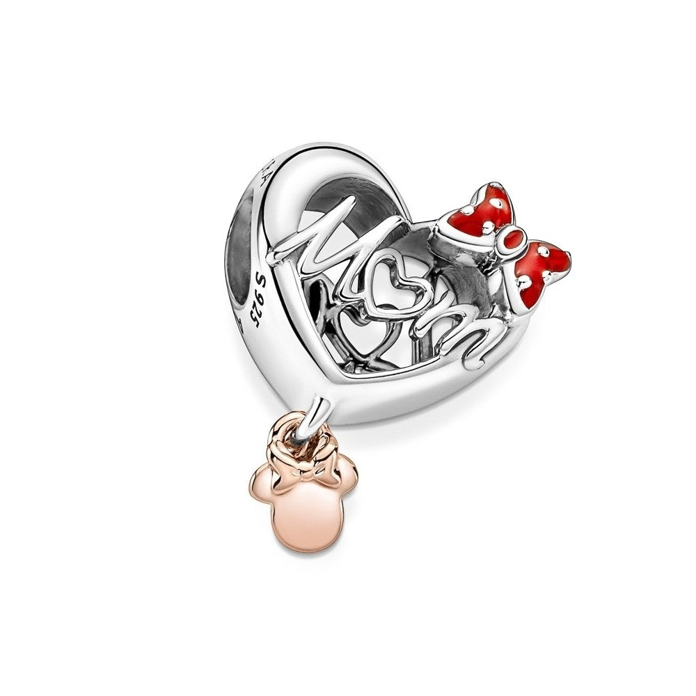 PANDORA CHARMS DISNEY COLLECTION Mod. MINNIE MUM HEART - Default Title
