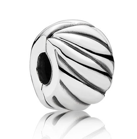 PANDORA CHARMS Mod. POLISHED FEATHERED CLIP