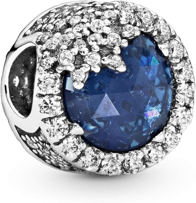 PANDORA CHARMS Mod. BLUE DAZZLING SNOWFLAKE - Default Title