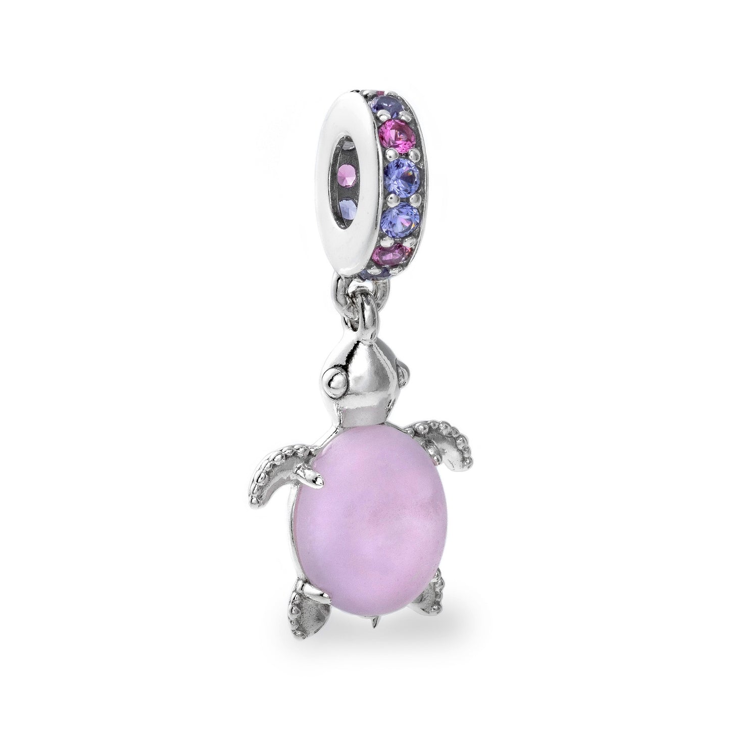 PANDORA JEWELRY Mod. MURANO GLASS PINK SEA TURTLE - Default Title
