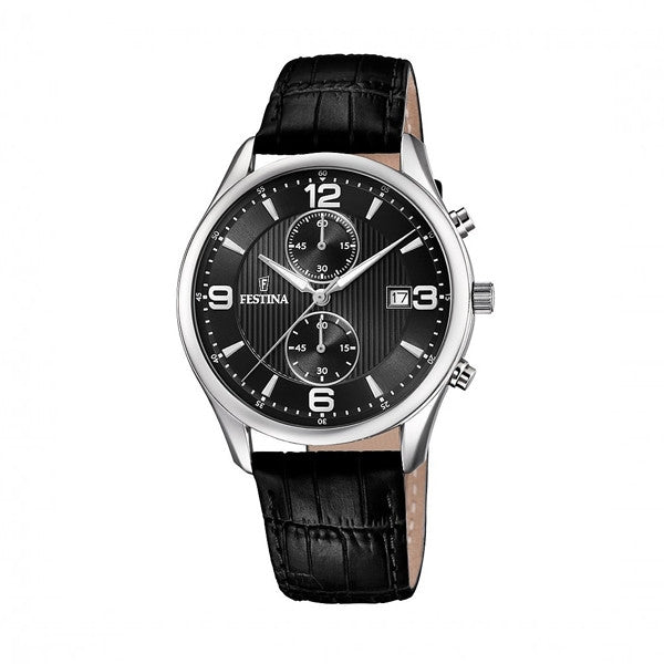 FESTINA black/silver
