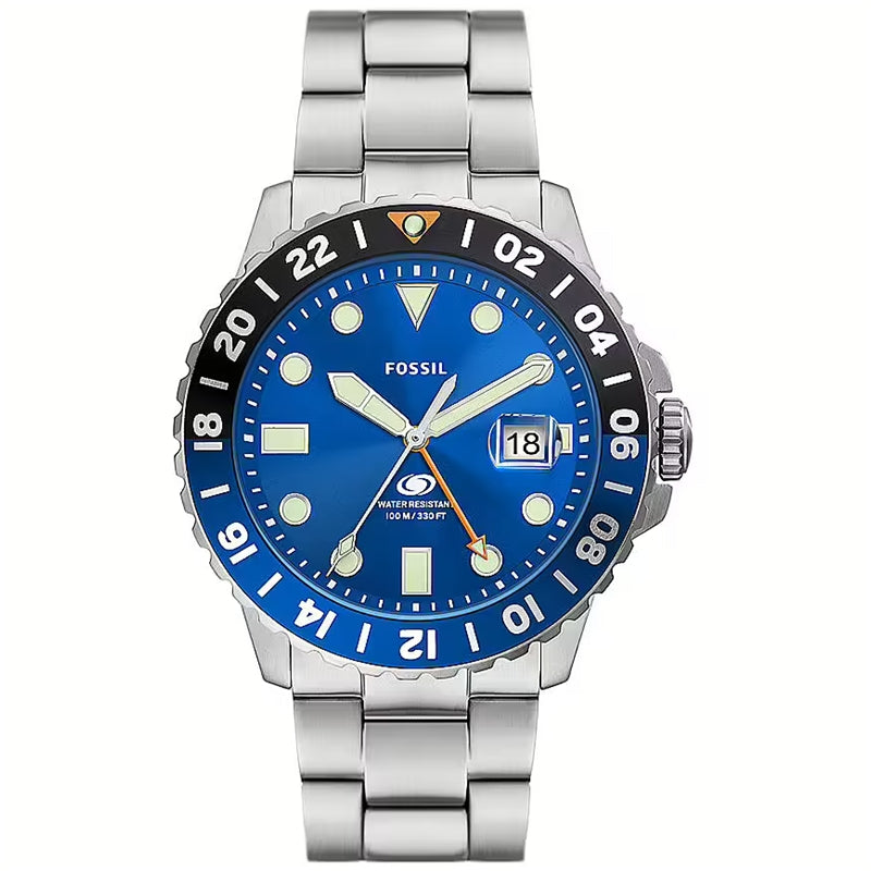 FOSSIL blue/black