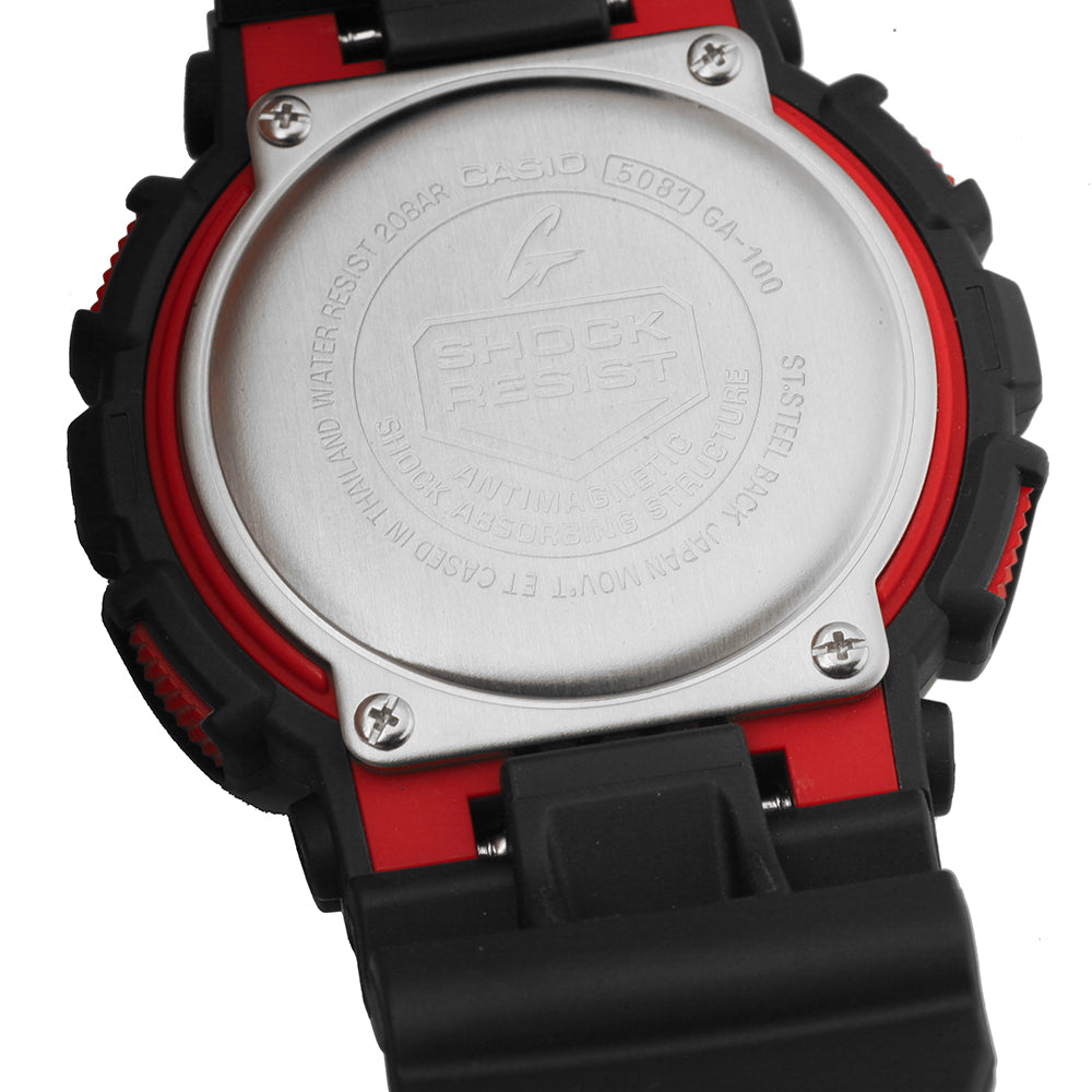 CASIO G-SHOCK red 10