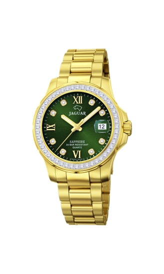 JAGUAR gold/green