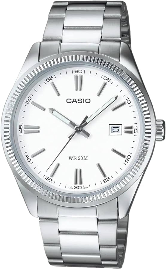 CASIO white/silver