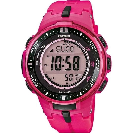 CASIO PRO TREK pink