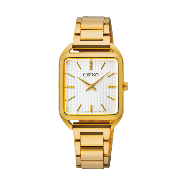 SEIKO gold/white 14