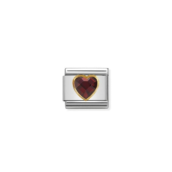 NOMINATION JEWELS JEWELRY Mod. 030610/005 - burgudy