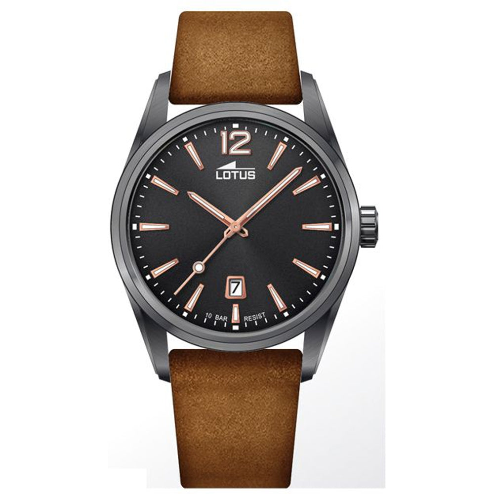 LOTUS black/brown