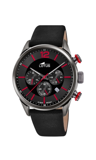 LOTUS black/red