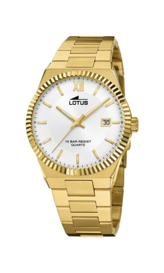 LOTUS white/gold