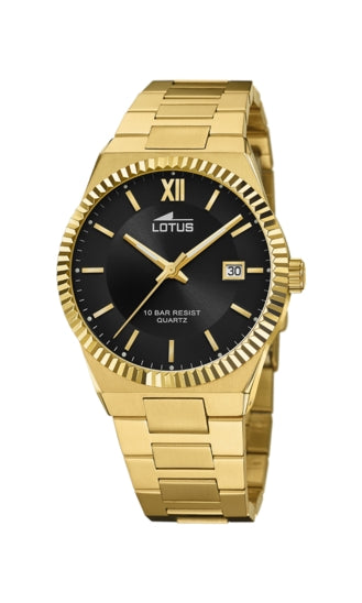 LOTUS black/gold