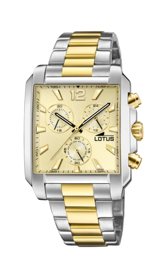 LOTUS gold/silver/gold