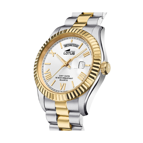 LOTUS white/silver/gold 19