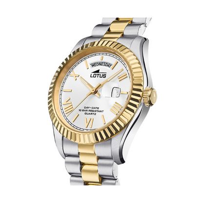 LOTUS white/silver/gold 19