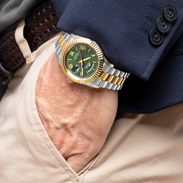 LOTUS green/silver/gold 29