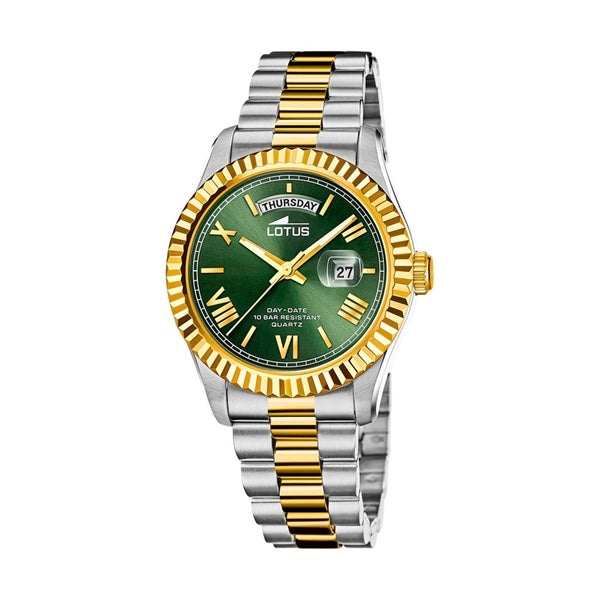 LOTUS green/silver/gold