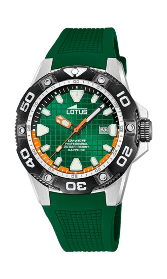 LOTUS green/orange