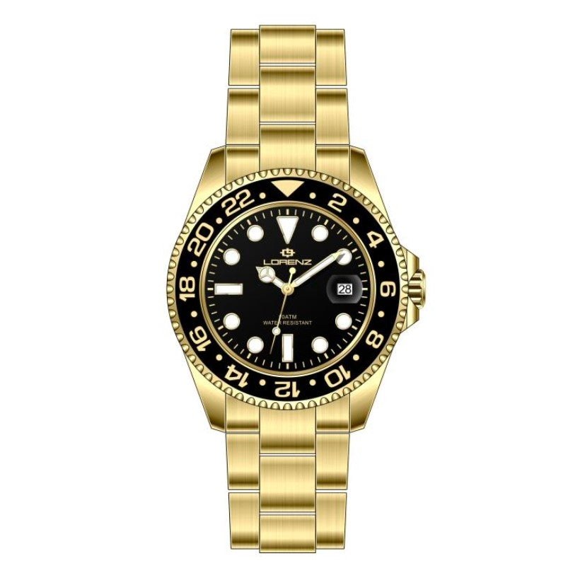 LORENZ black/gold