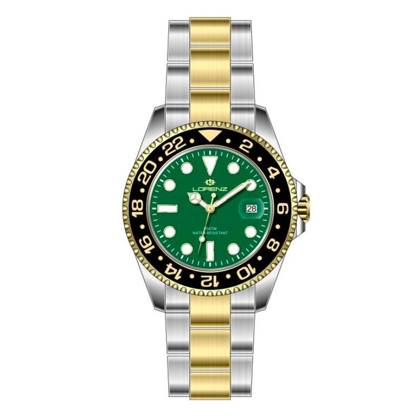 LORENZ green/silver/gold