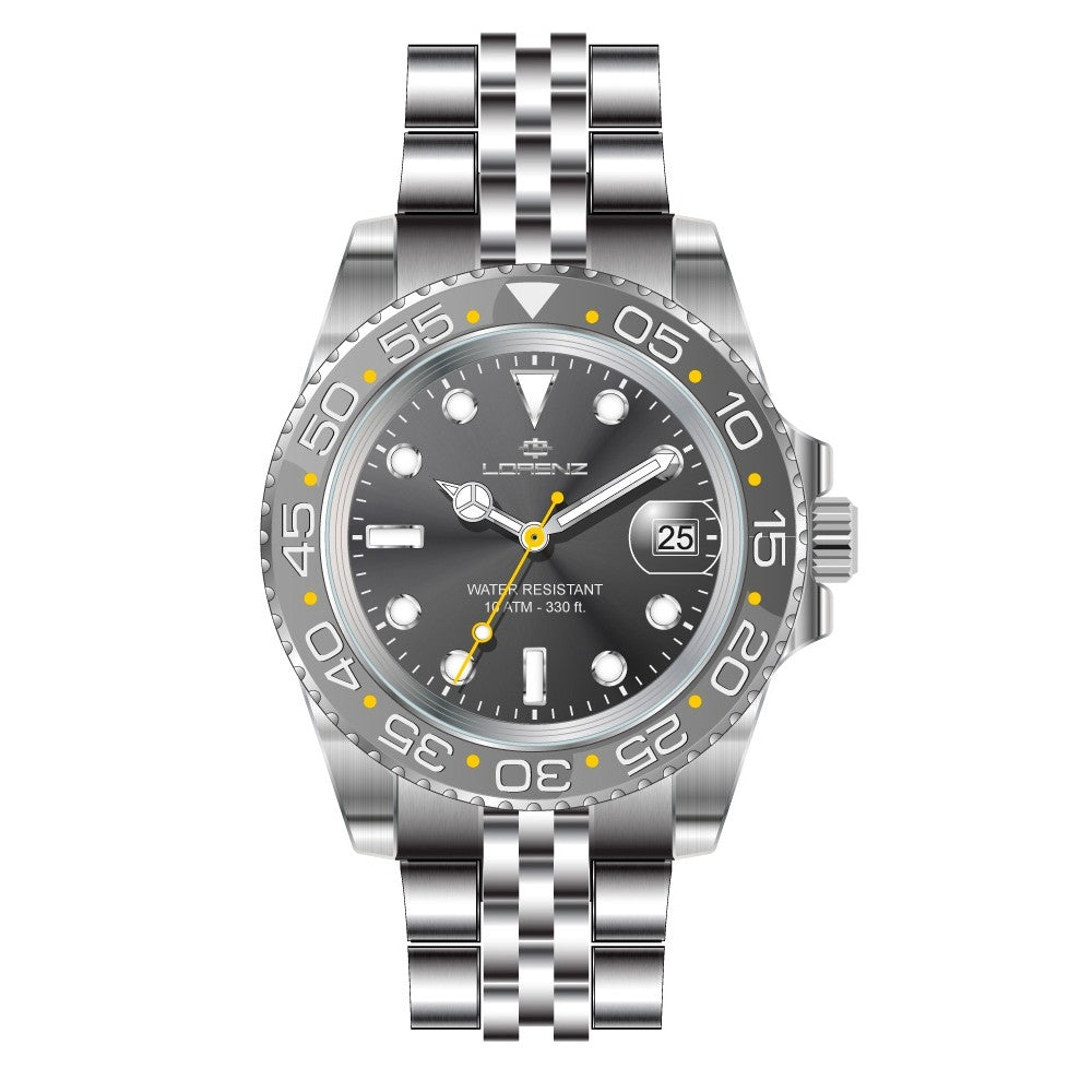 LORENZ grey/grey/silver