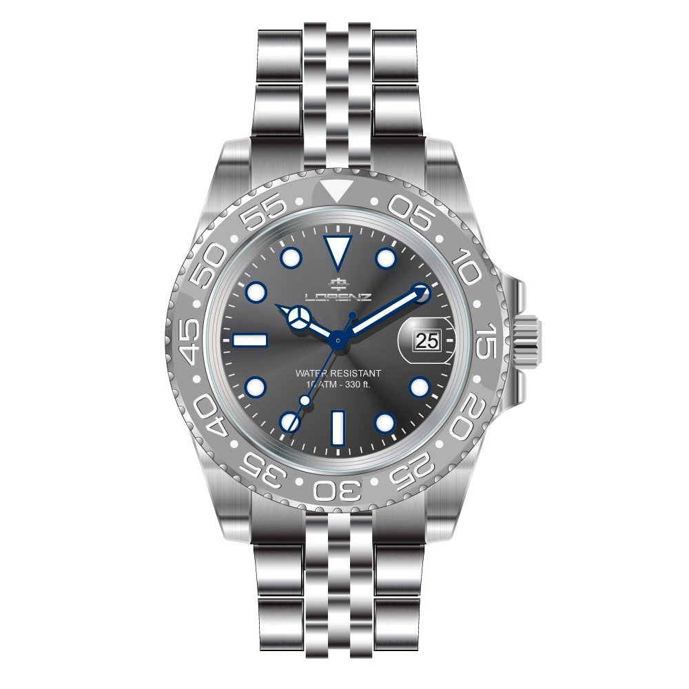 LORENZ grey/grey/blue