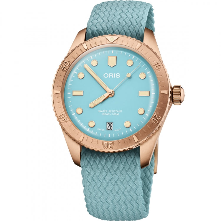 ORIS blue/copper