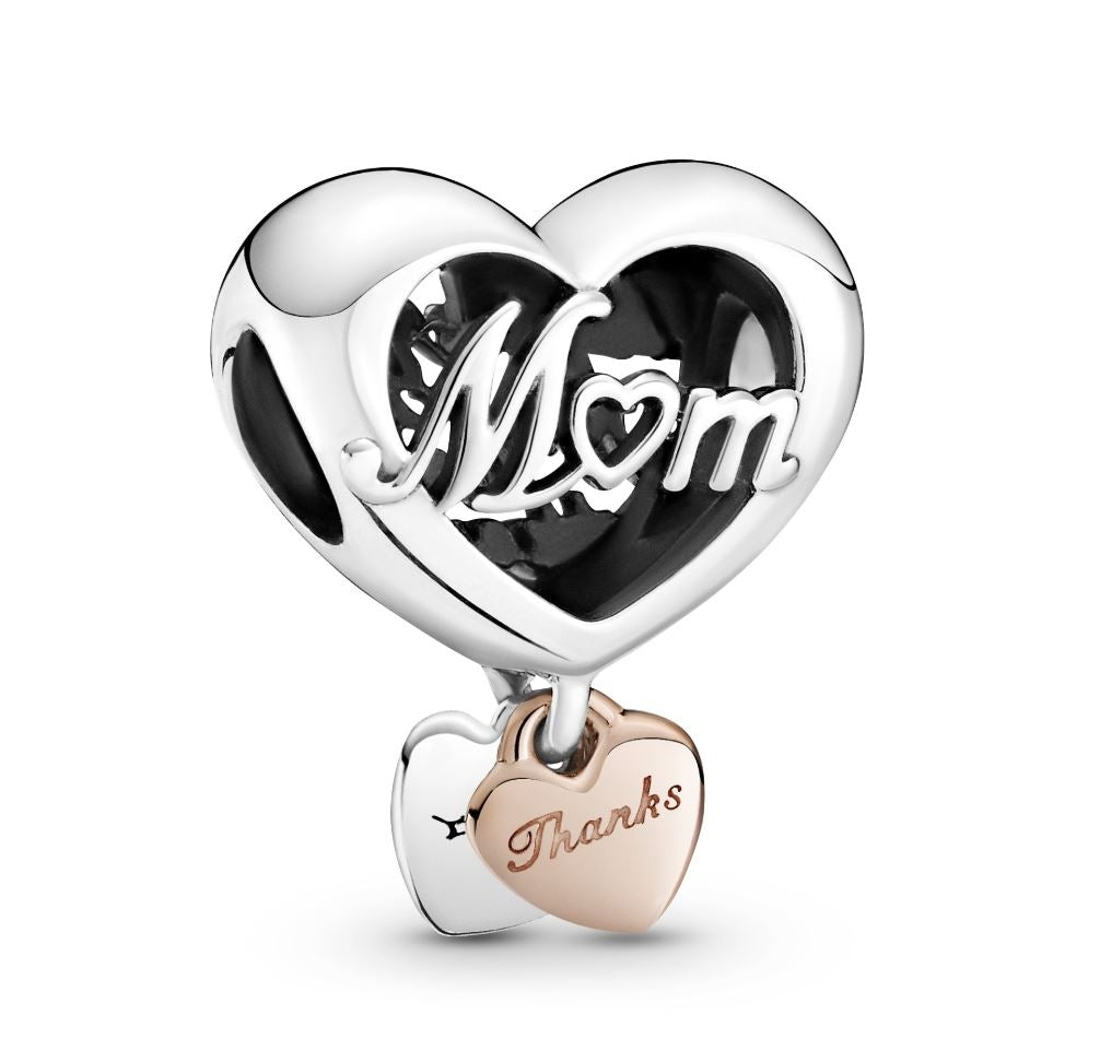 PANDORA JEWELRY Mod. THANK YOU MUM HEART - Default Title