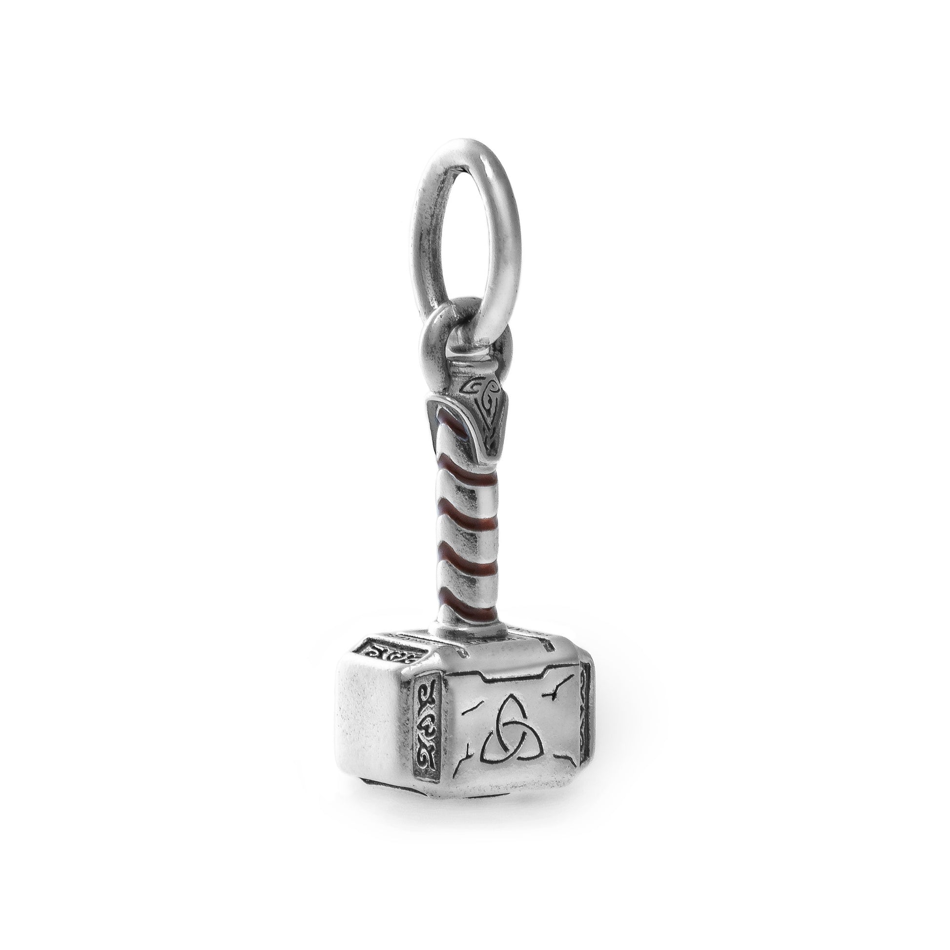 PANDORA CHARMS MARVEL COLLECTION Mod. THE AVENGERS THOR'S HAMMER DANGLE CHARM-0