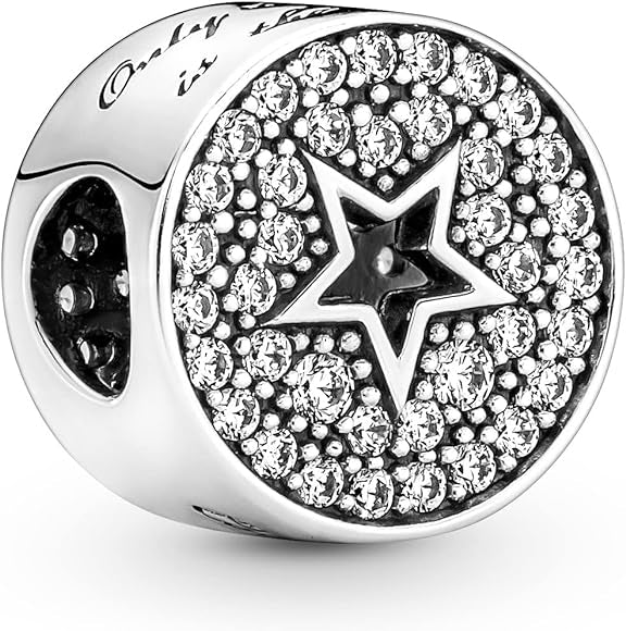 PANDORA CHARMS Mod. PAVE' & STAR CONGRATULATION - Default Title