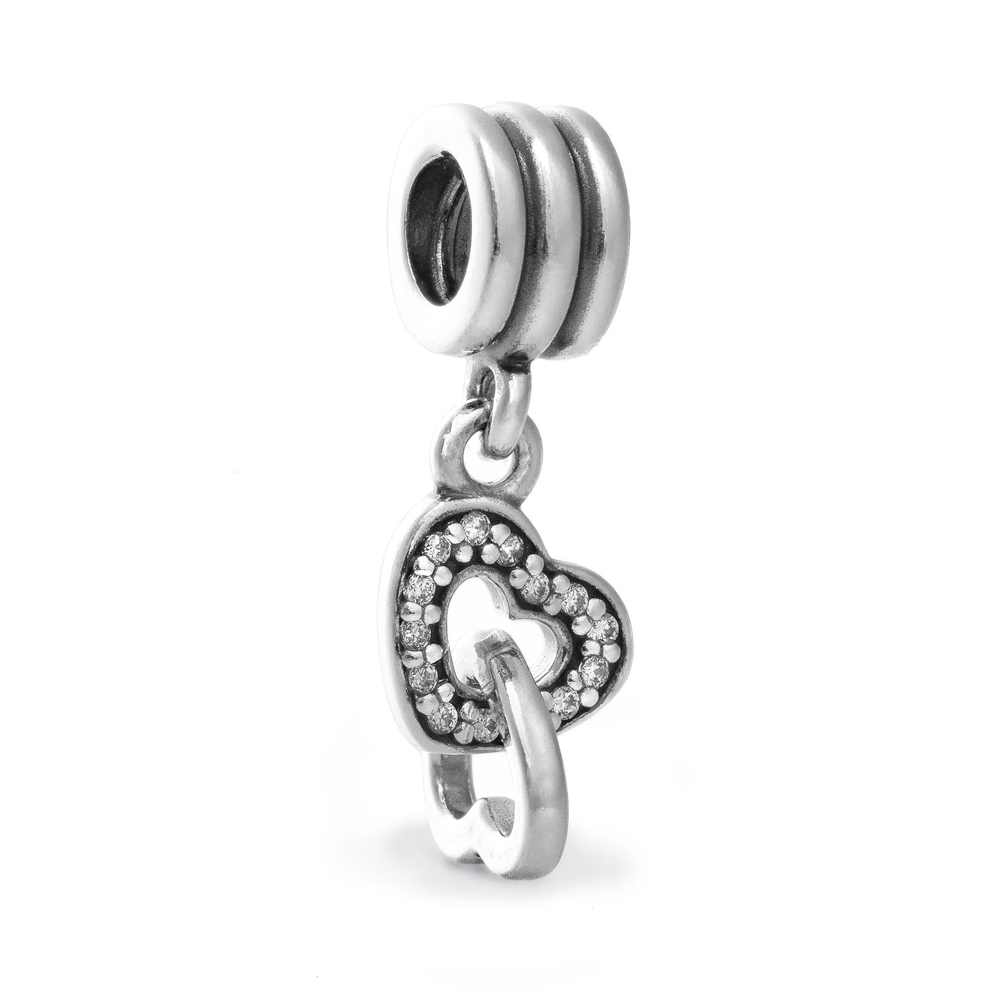 PANDORA CHARMS Mod. INTERLOCKING HEART