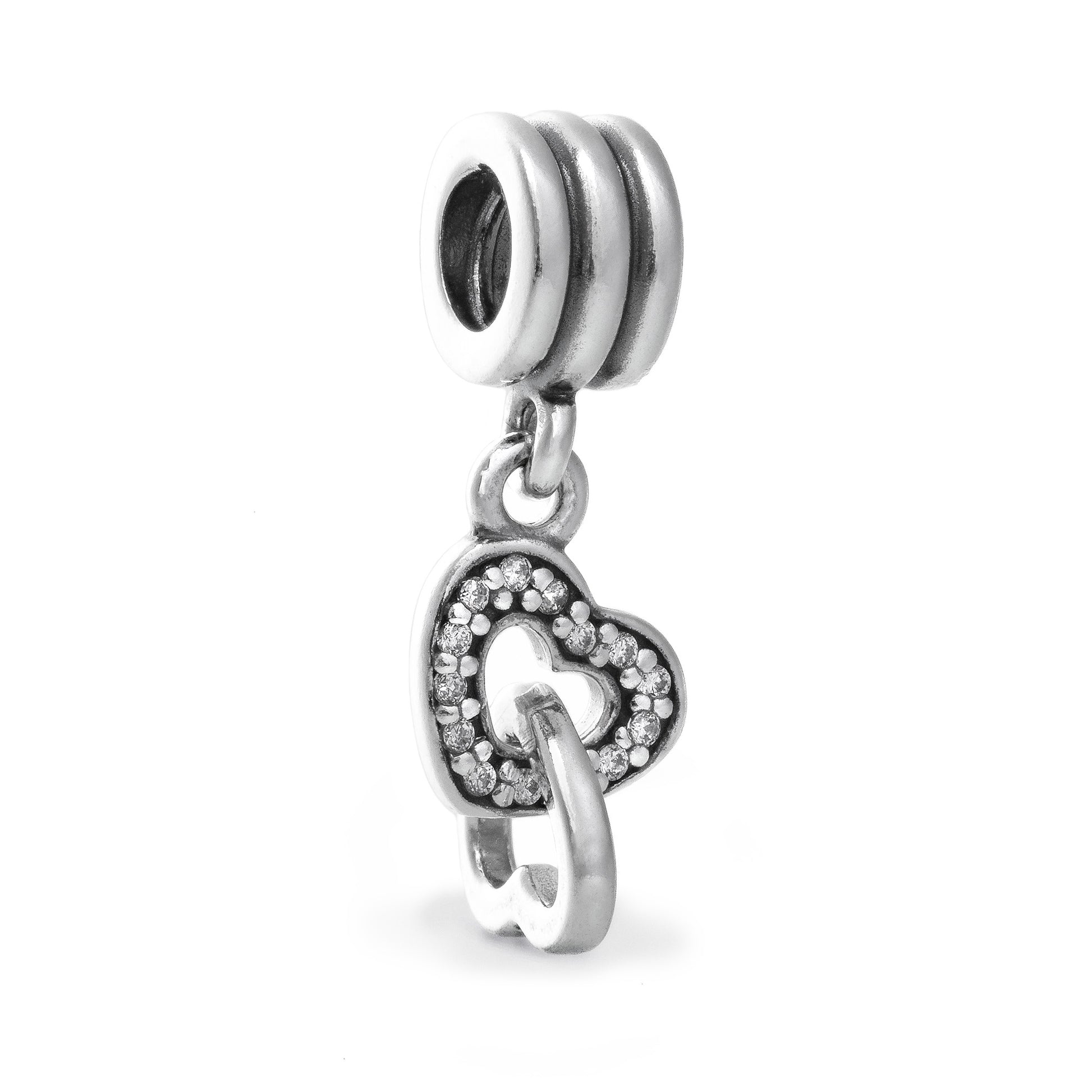 PANDORA CHARMS Mod. INTERLOCKING HEART