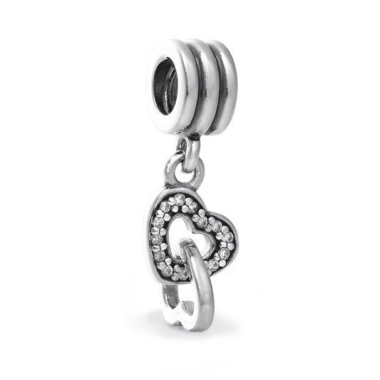 PANDORA CHARMS Mod. INTERLOCKING HEART