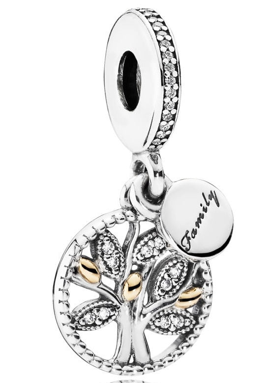 PANDORA CHARMS Mod. SPARKLING FAMILY TREE - Default Title
