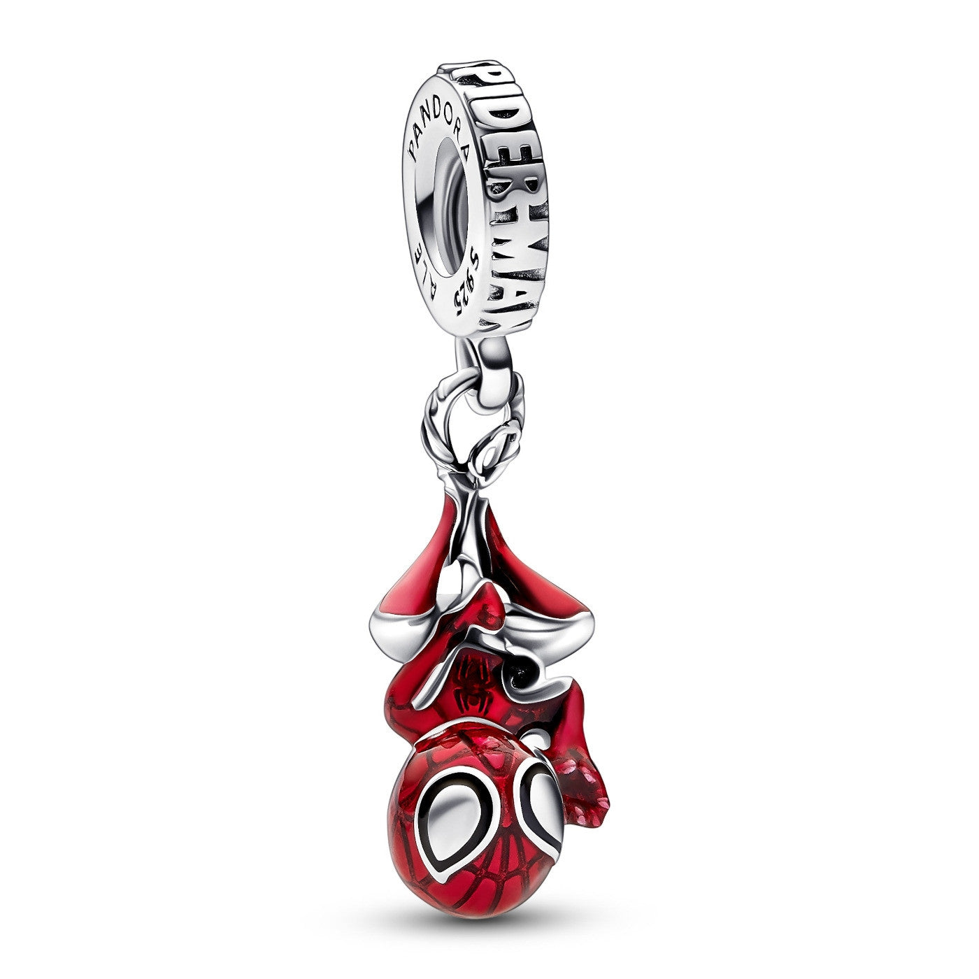 PANDORA CHARMS MARVEL COLLECTION Mod. HANGING SPIDER-MAN DANGLE - Default Title