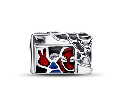 PANDORA CHARMS MARVEL COLLECTION Mod. SPIDER-MAN CAMERA ACTION-1