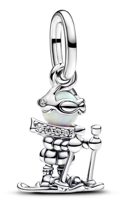 PANDORA CHARMS Mod. SKIER DANGLE-0