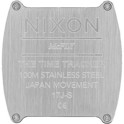 NIXON silver/black 4