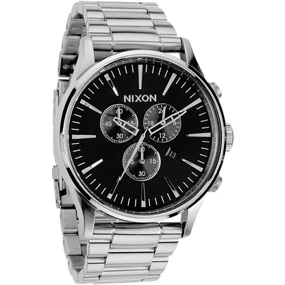 NIXON black/silver 4