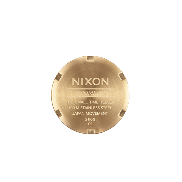 NIXON silver/gold 9