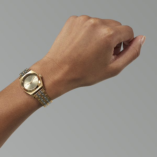 NIXON silver/gold 10