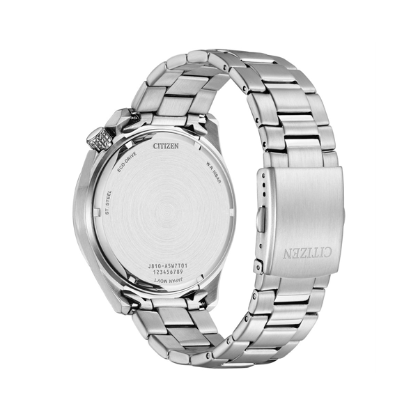 CITIZEN silver/green 3