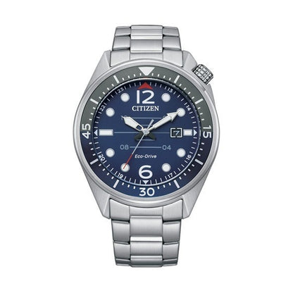 CITIZEN silver/blue