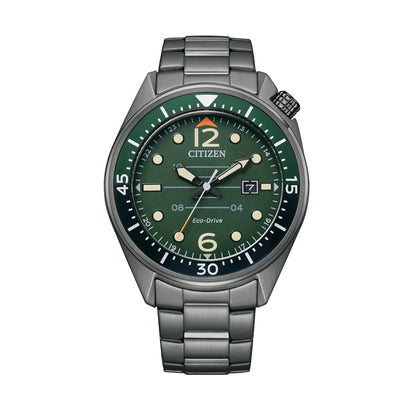 CITIZEN grey/greeen
