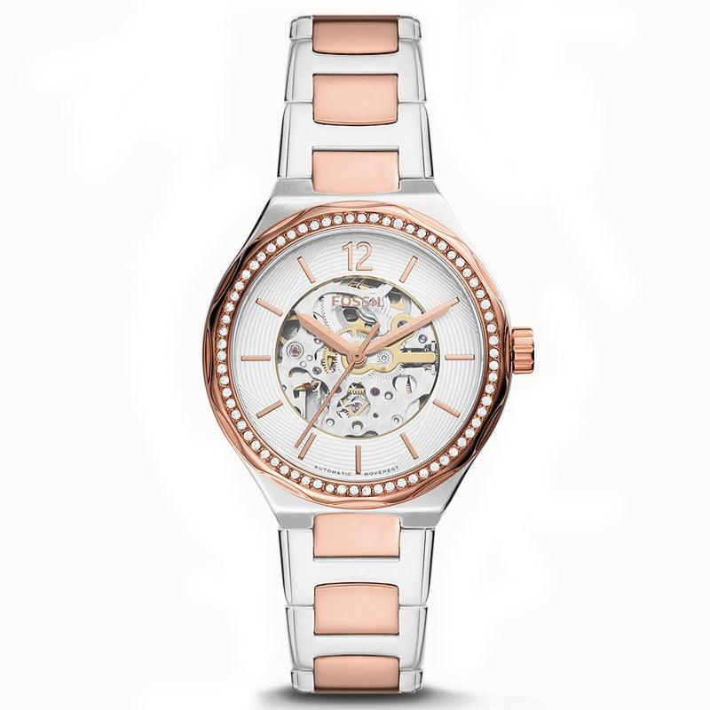 FOSSIL silver/copper