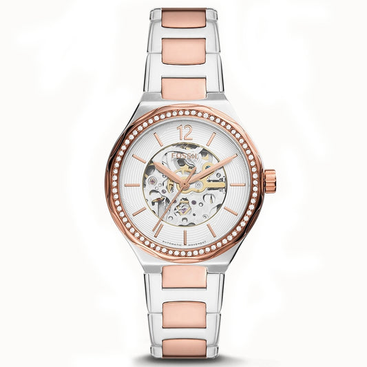 FOSSIL silver/copper