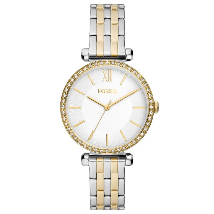 FOSSIL white/silver/gold