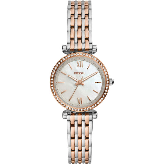 FOSSIL silver/copper