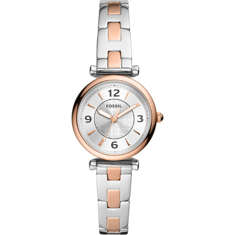 FOSSIL silver/copper